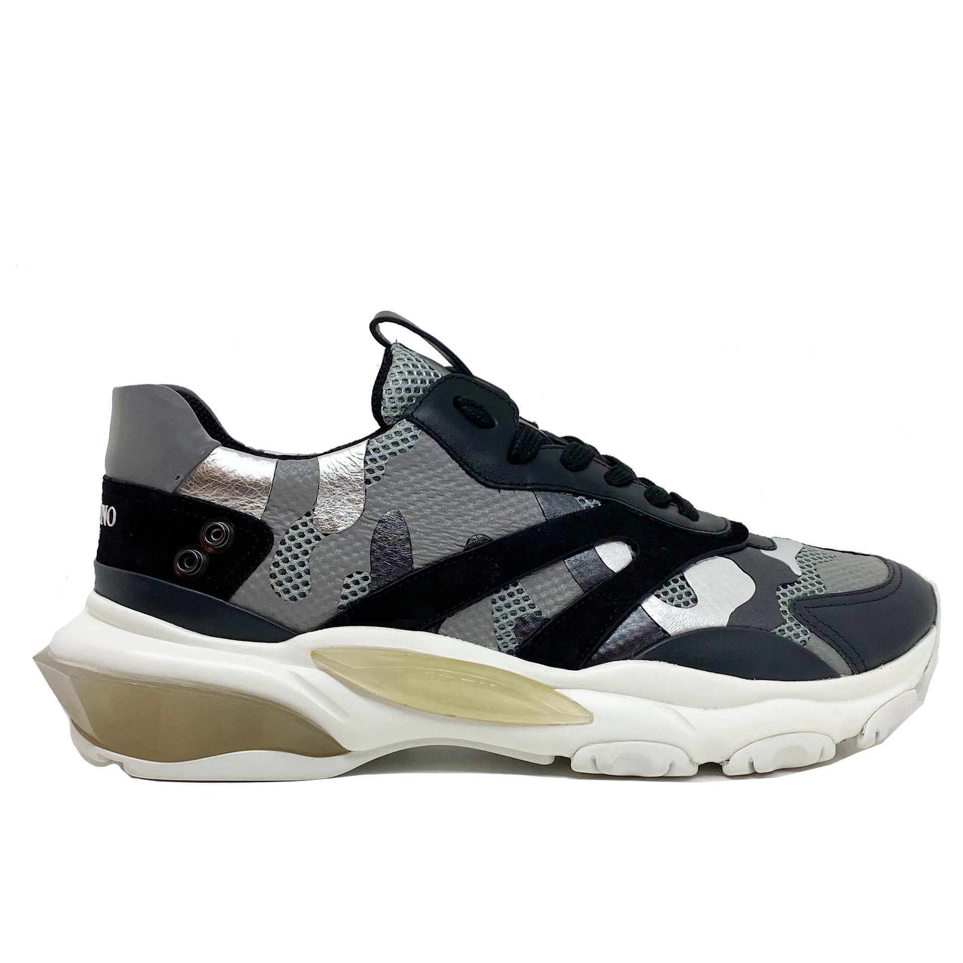 Valentino Bounce Leather Sneakers