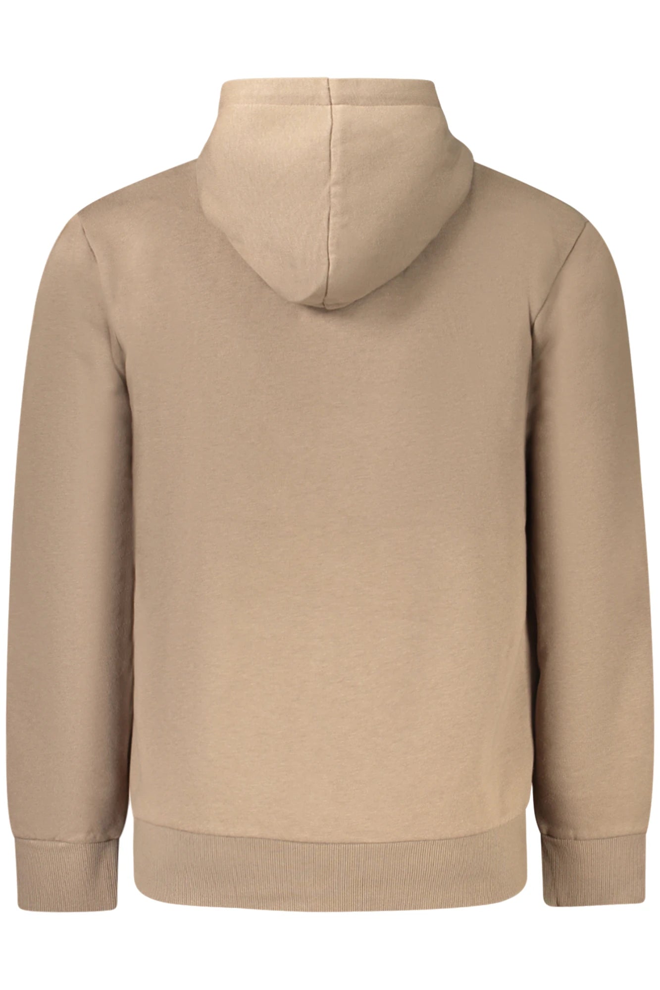 TIMBERLAND MEN&#39;S BROWN ZIP-UP SWEATSHIRT