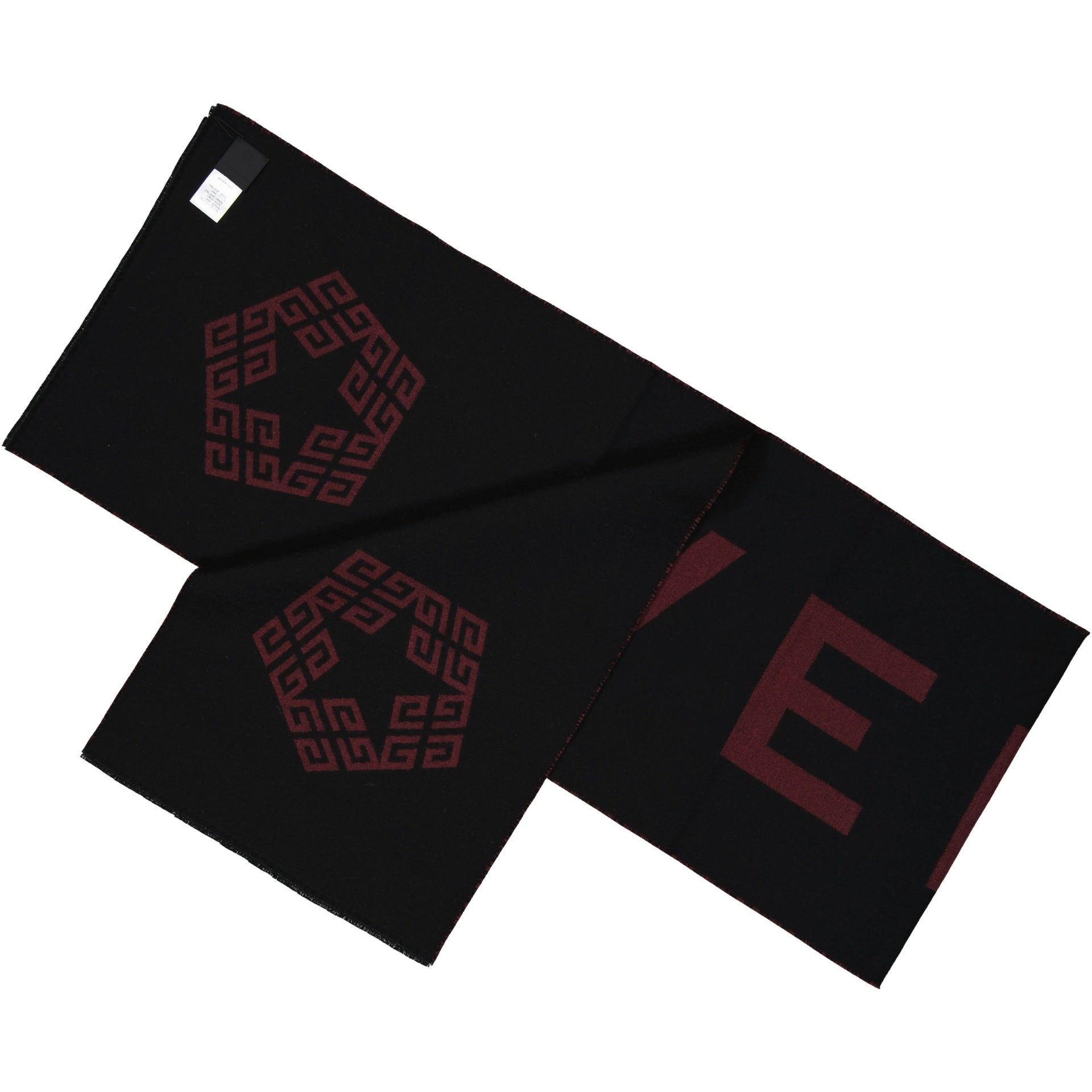 Givenchy Wool Logo Scarf - MEN ACCESSORIES - GIVENCHY - Tluxy New