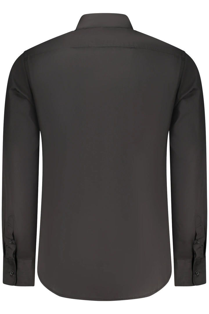 US GRAND MEN S BLACK LONG-SLEEVED SHIRT