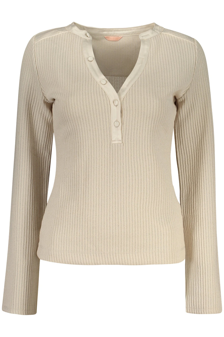 GUESS JEANS WOMEN S BEIGE SWEATER