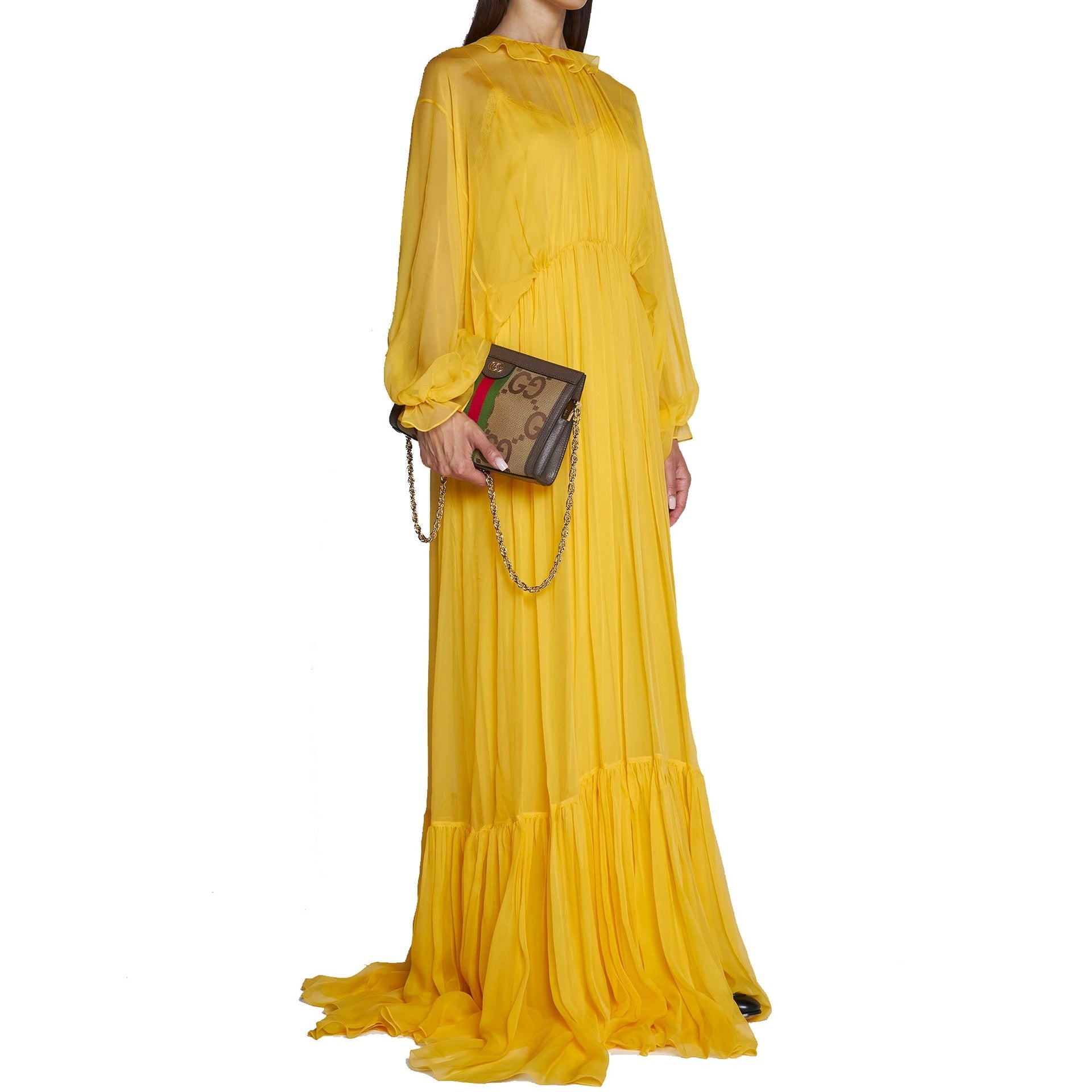 Gucci Silk Long Dress – Siebentaschen