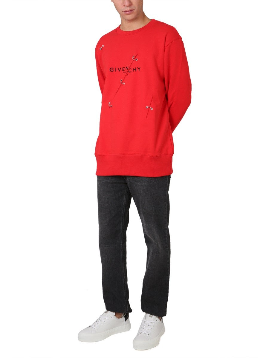 Givenchy FELPA CON DETTAGLI DI METALLO