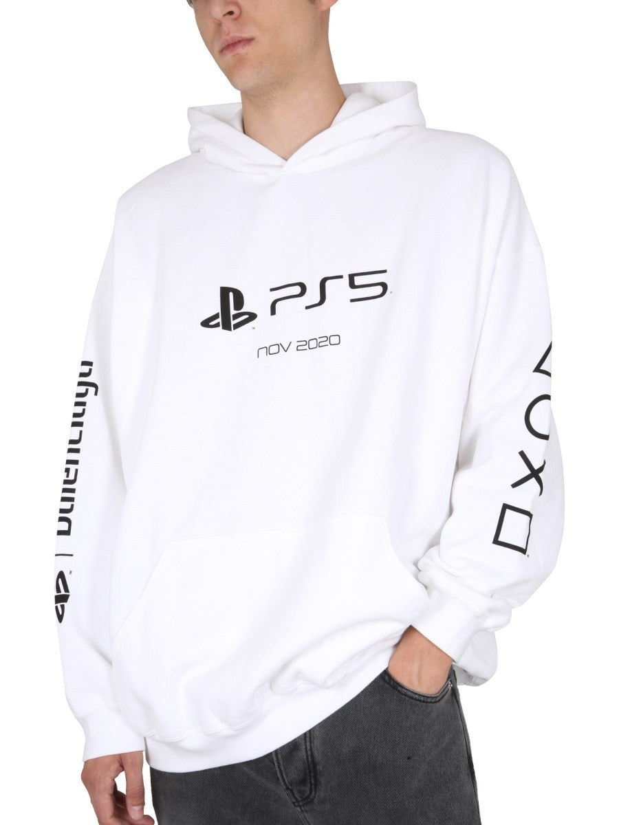 Balenciaga FELPA CON LOGO "PS5"