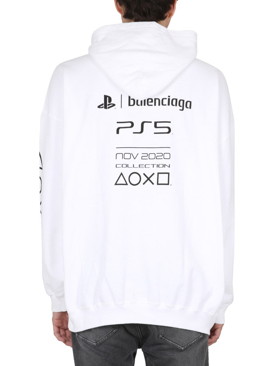 Balenciaga FELPA CON LOGO "PS5"