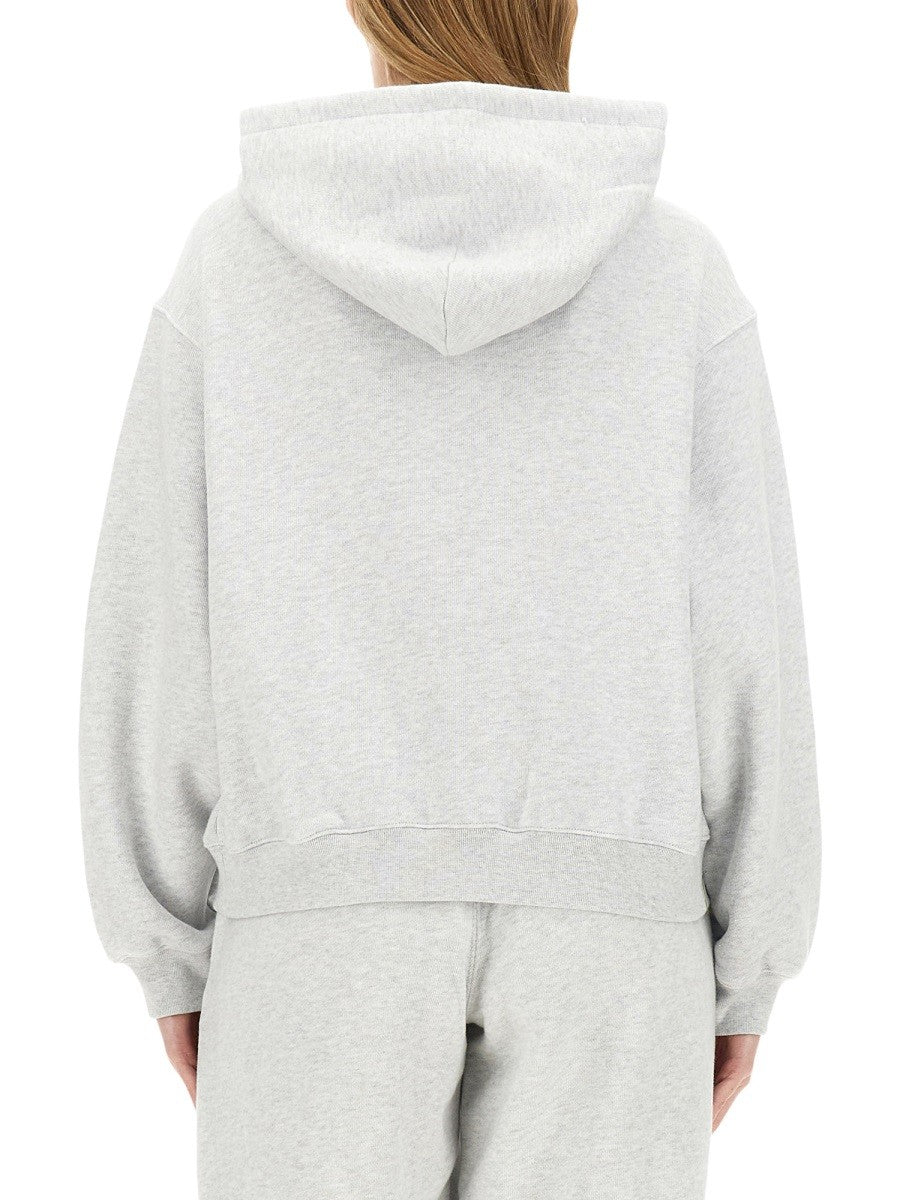 ALEXANDERWANG.T SWEATSHIRT WITH LOGO