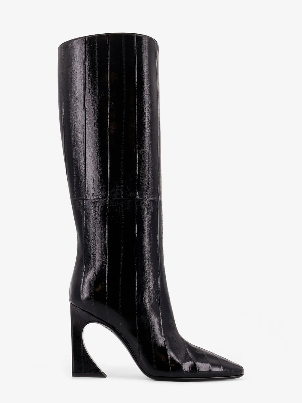 Fendi Fendi Arco hagfish leather boots