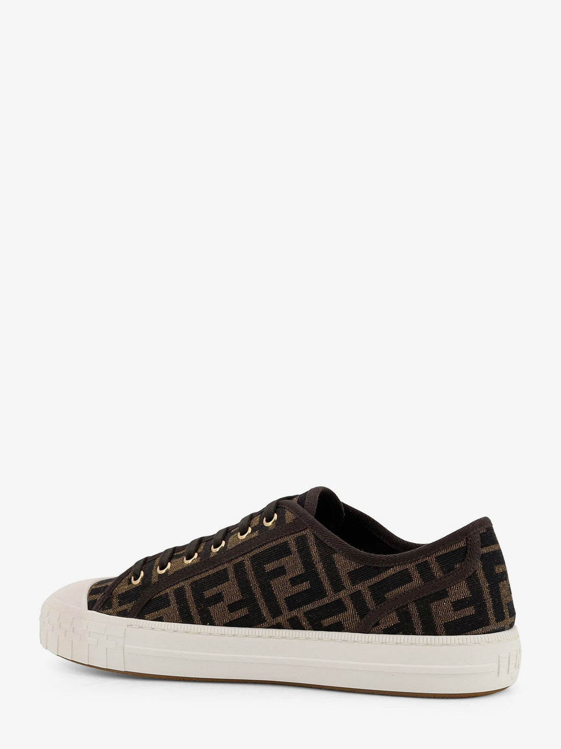 Fendi Fendi Domino FF jacquard fabric sneakers