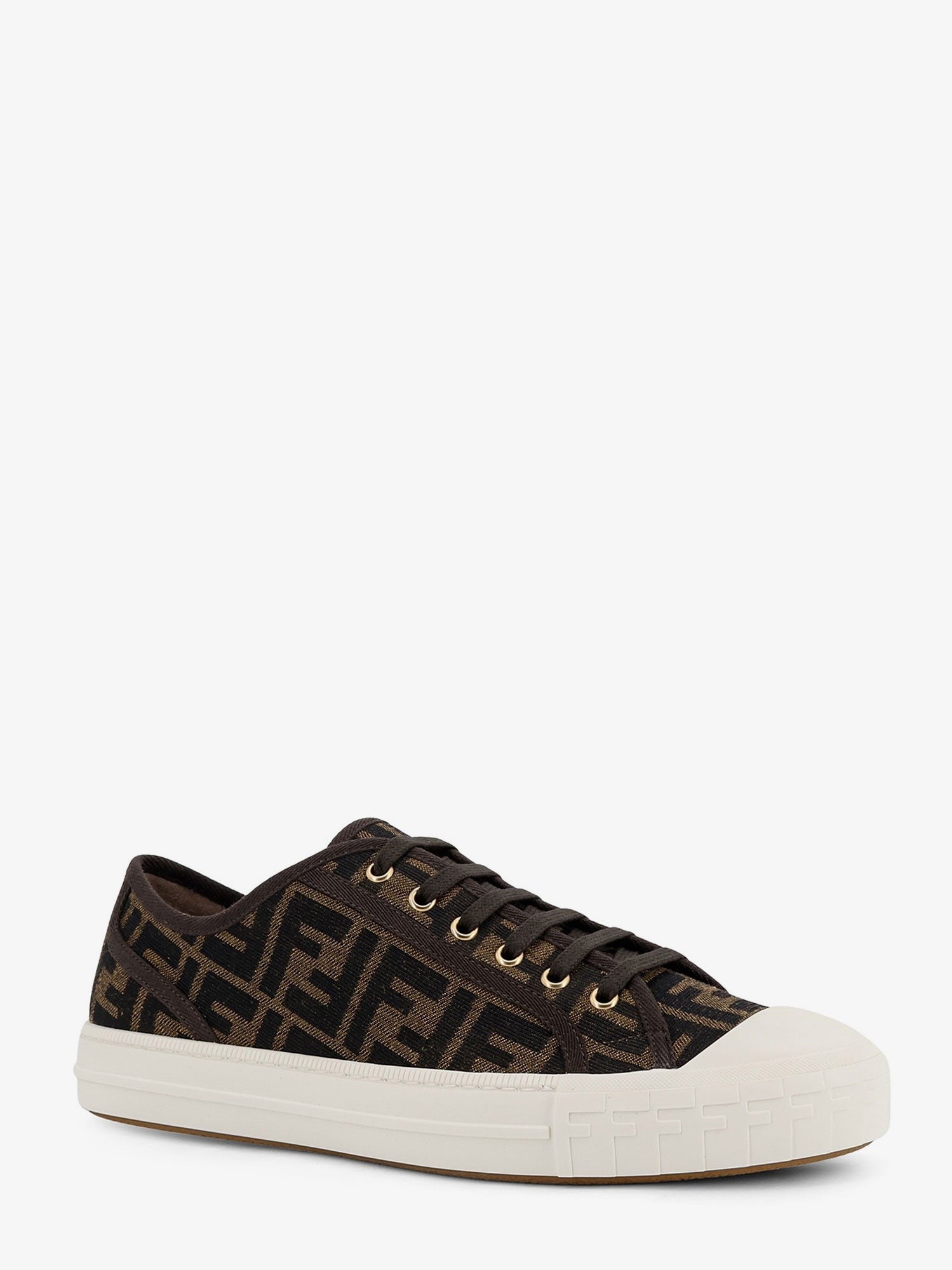 Fendi Fendi Domino FF jacquard fabric sneakers
