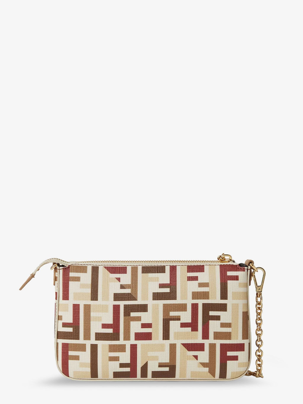 Fendi FF Fabric Pouch Baguette