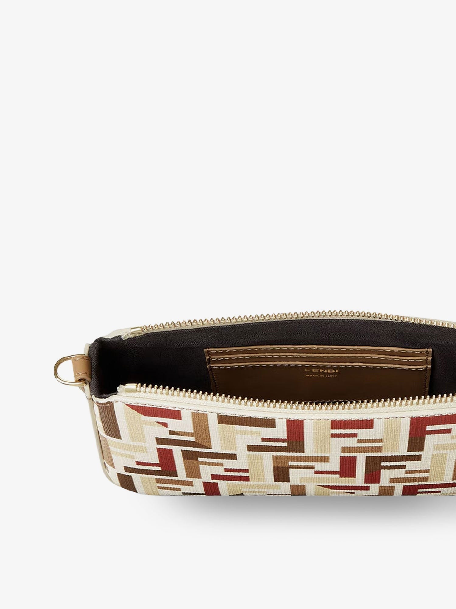 Fendi FF Fabric Pouch Baguette