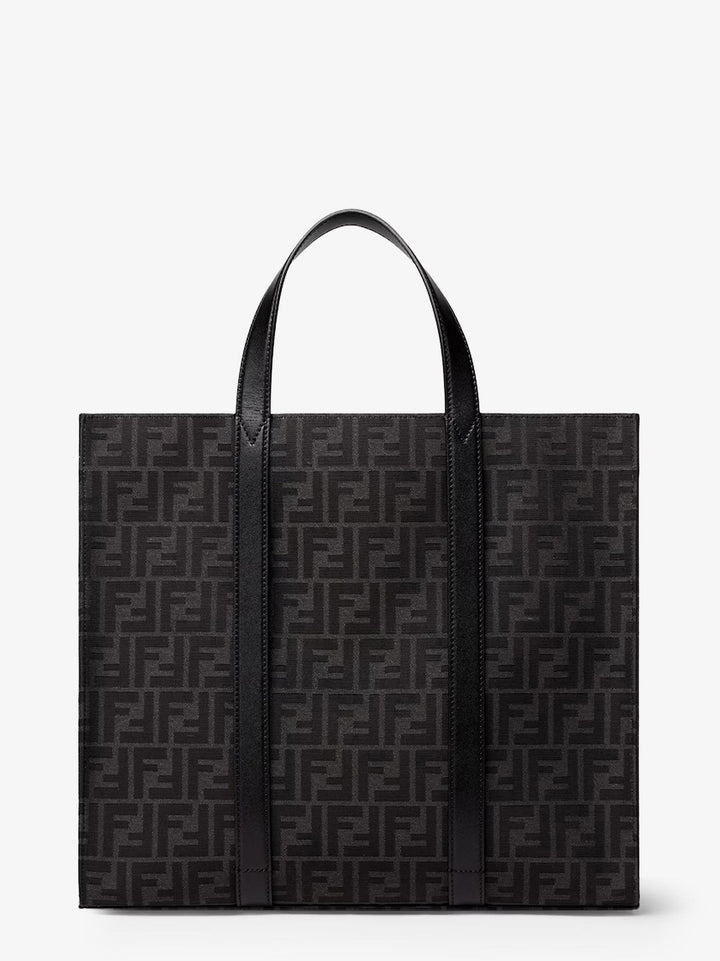 Fendi FF jacquard fabric shopping bag