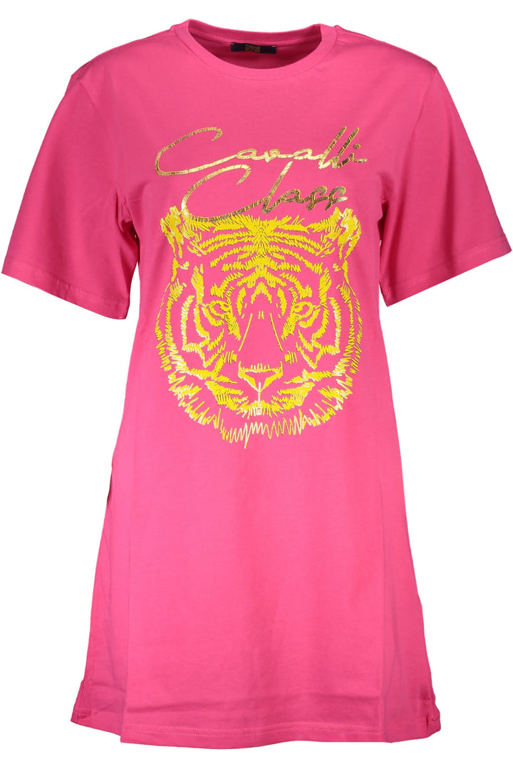 CAVALLI CLASS T-SHIRT SHORT SLEEVES WOMEN PINK