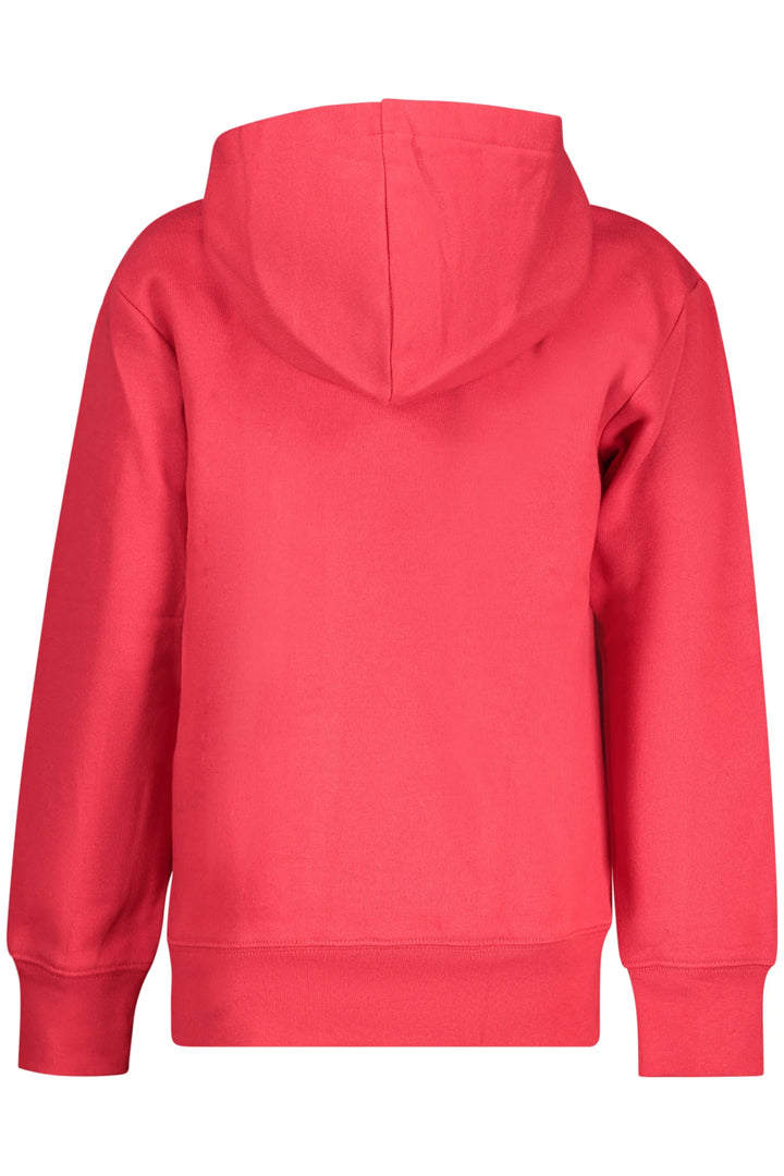 JORDAN RED ZIP-UP SWEATSHIRT FOR KIDS