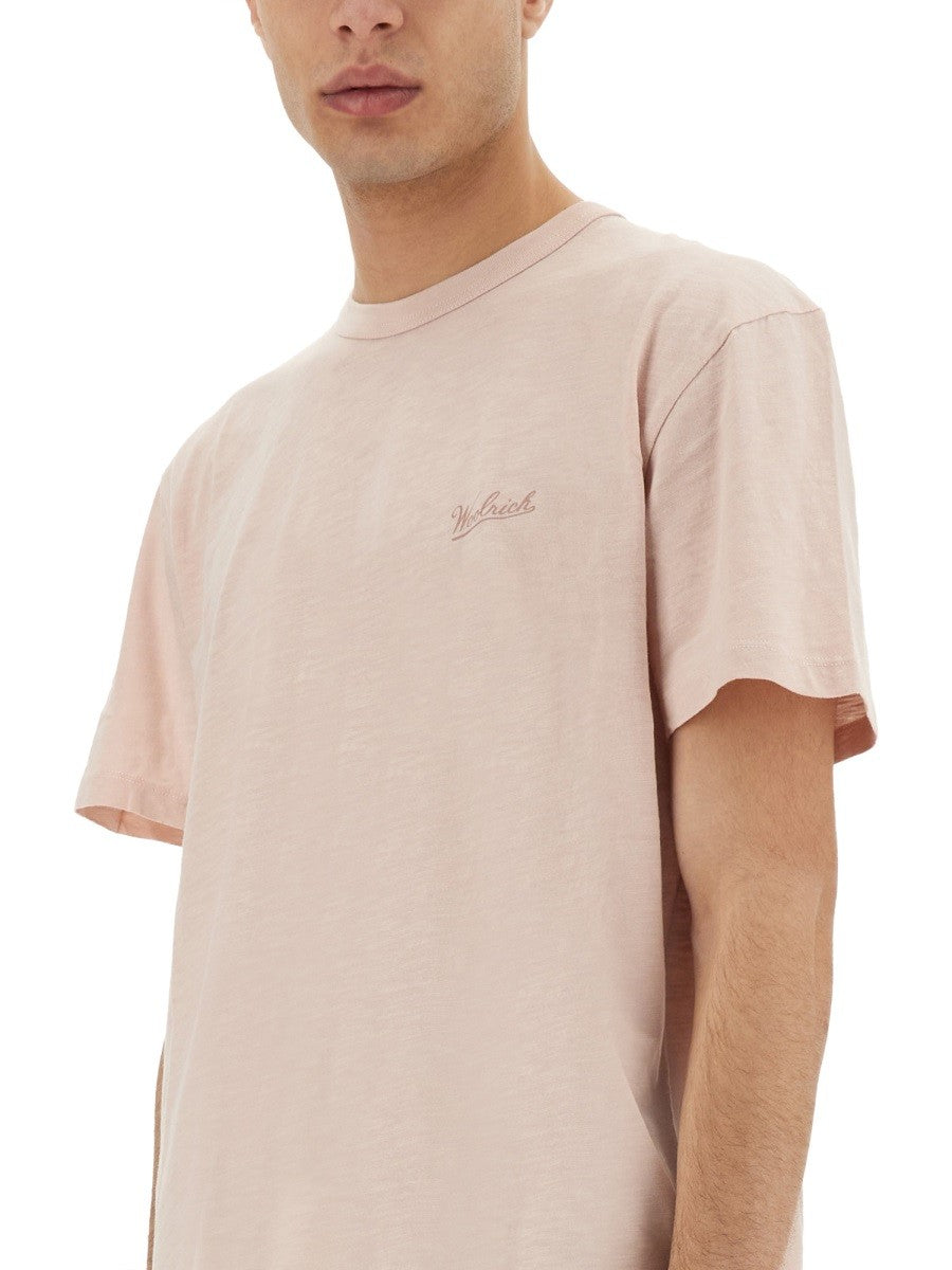 Woolrich FLAMED COTTON T-SHIRT