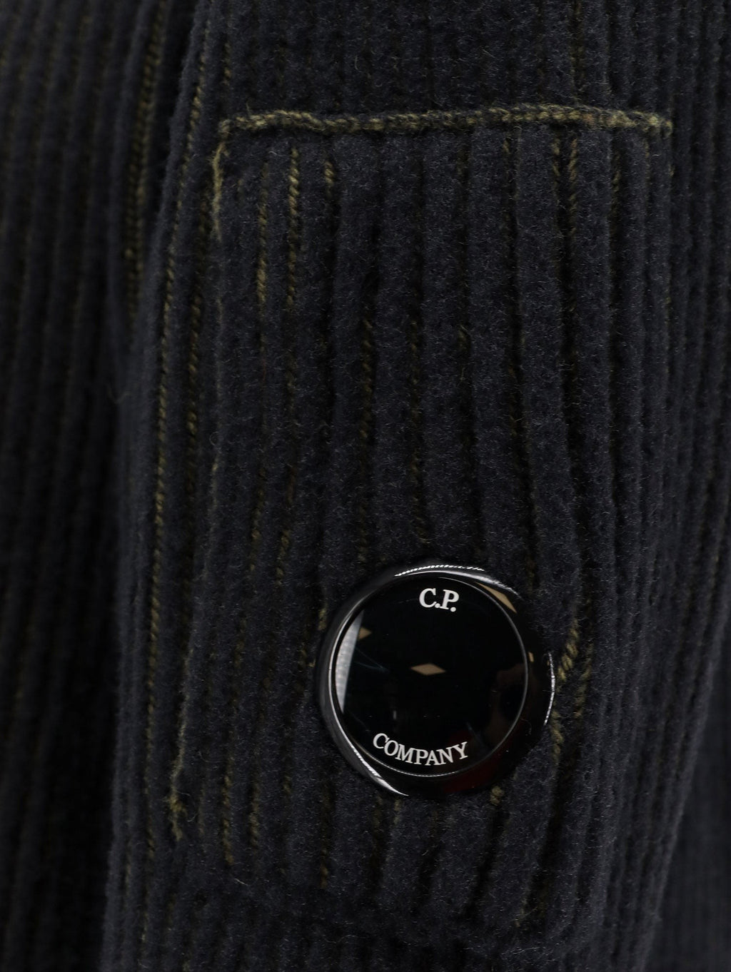 C.P.COMPANY Fleece knit ribbed sweater