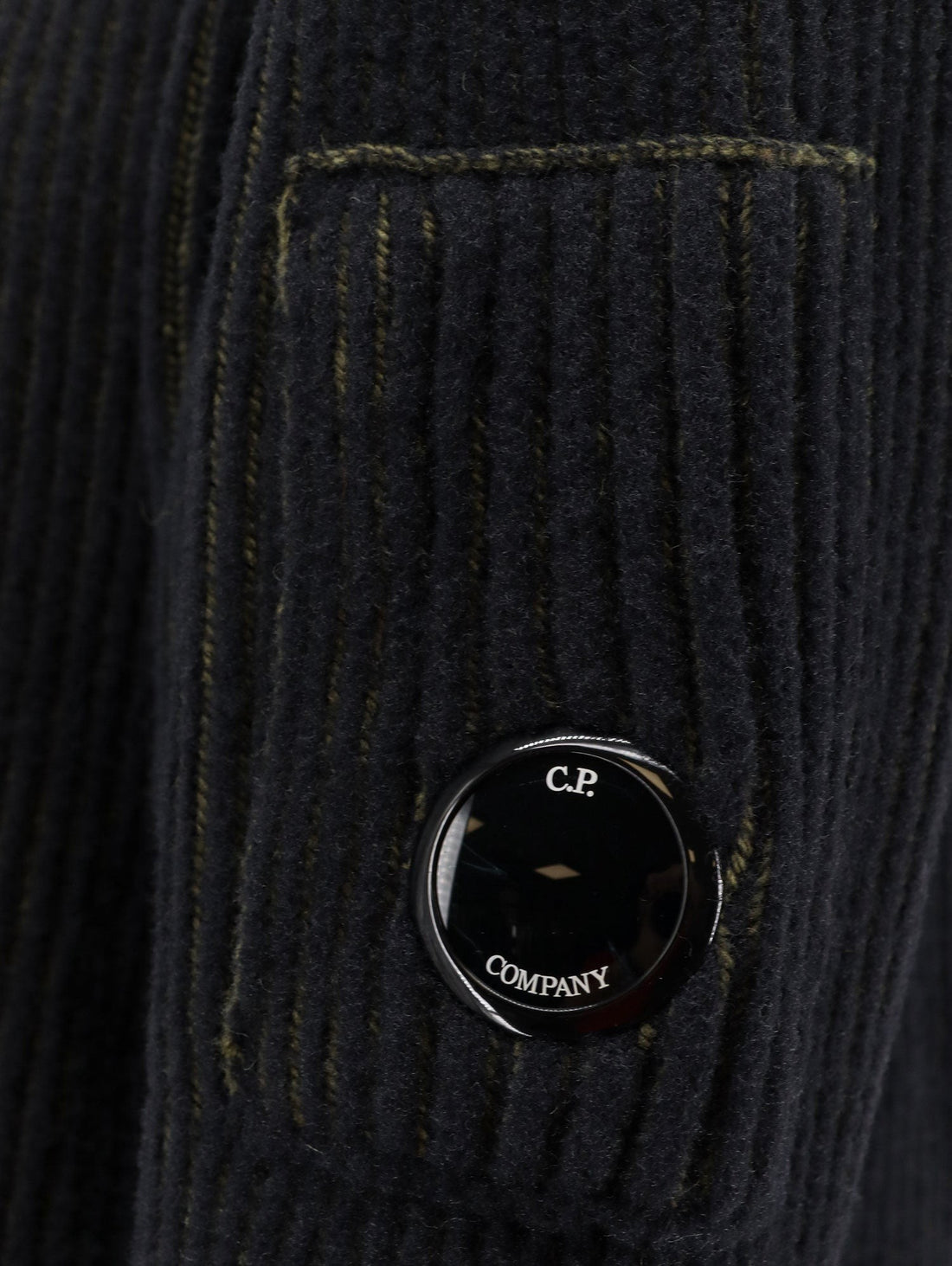 C.P.COMPANY Fleece knit ribbed sweater