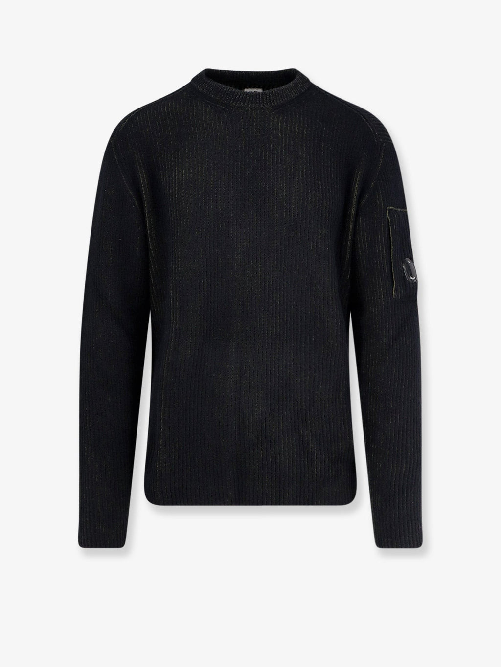 C.P.COMPANY Fleece knit ribbed sweater