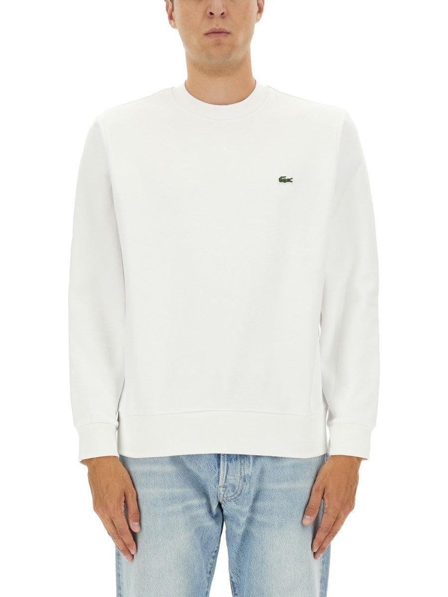 Lacoste FLEECE SWEATSHIRT WITH LOGO