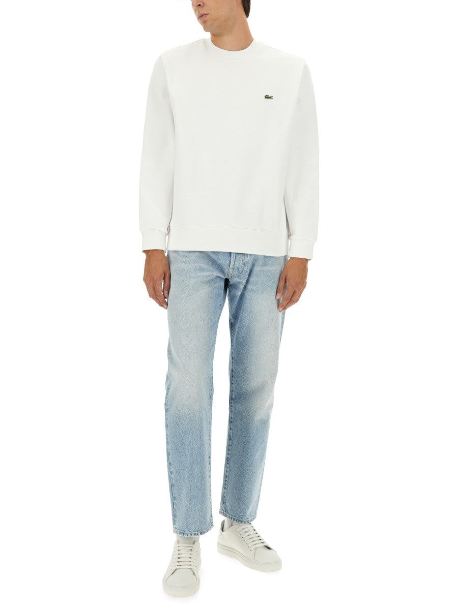 Lacoste FLEECE SWEATSHIRT WITH LOGO
