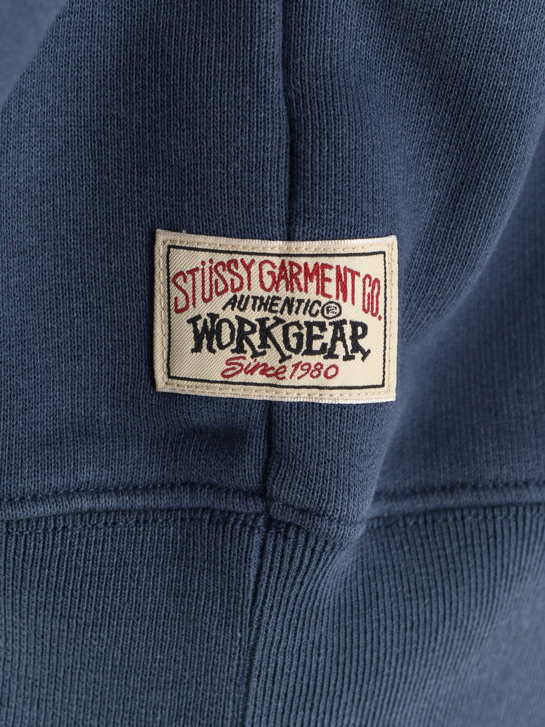 STUSSY FleeceRaglan cotton blend sweatshirt