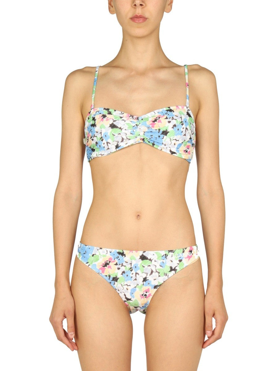 GANNI FLORAL PATTERN BIKINI BRIEFS