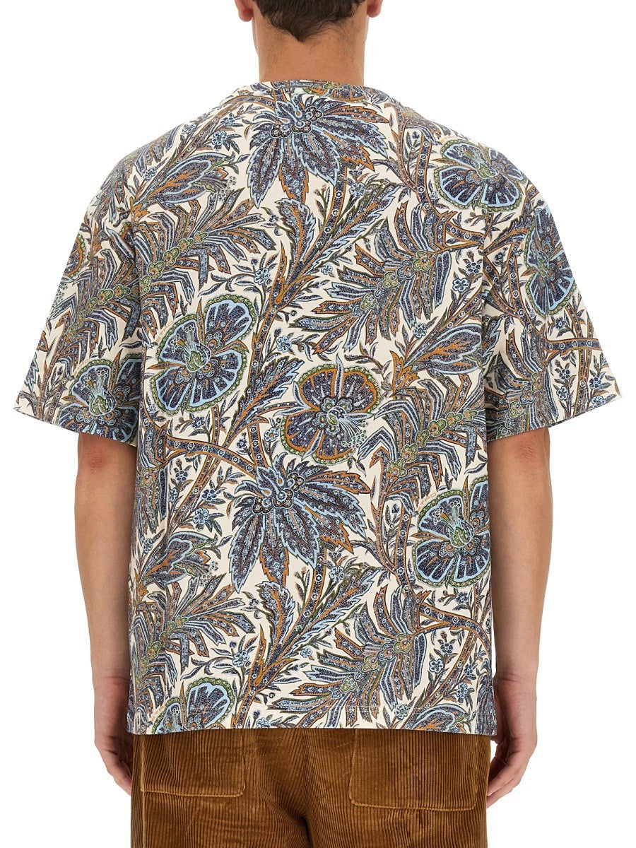 Etro FLORAL PRINT T-SHIRT
