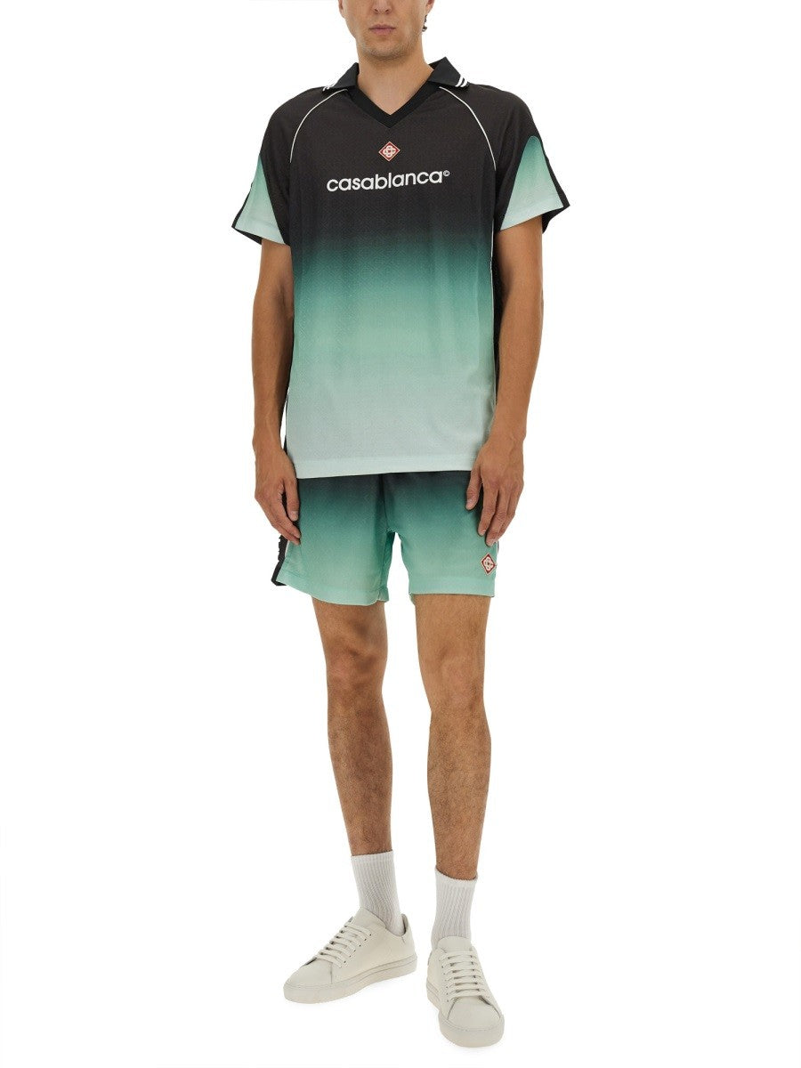 CASABLANCA FOOTBALL T-SHIRT