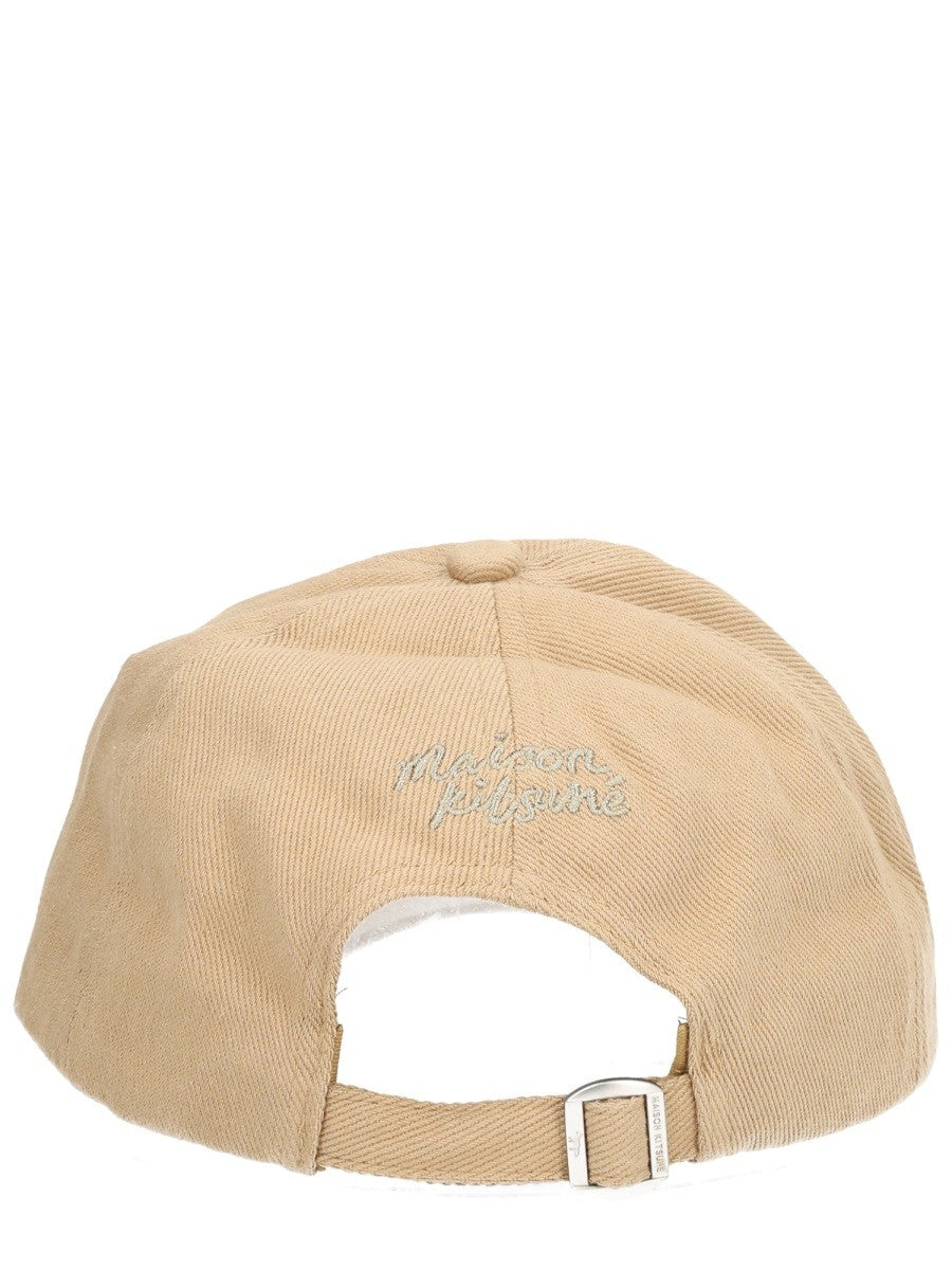 Maison Kitsune "FOX HEAD" BASEBALL CAP