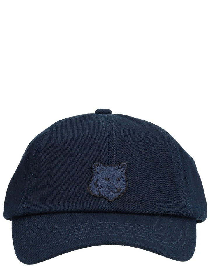 Maison Kitsune "FOX HEAD" BASEBALL CAP