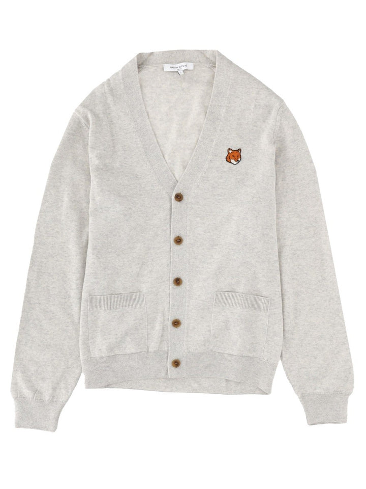 Maison Kitsune "FOX HEAD" CARDIGAN