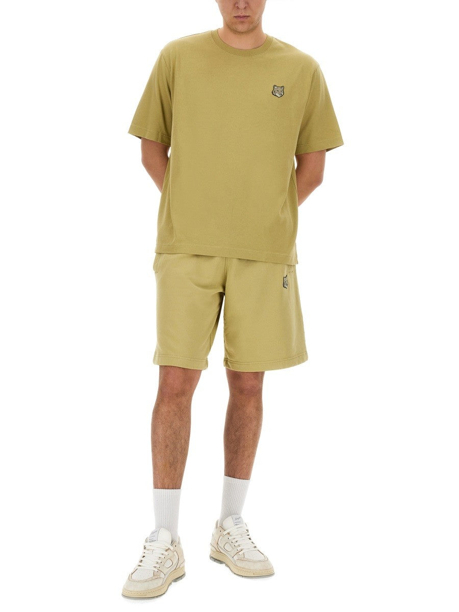 Maison Kitsune "FOX HEAD" T-SHIRT