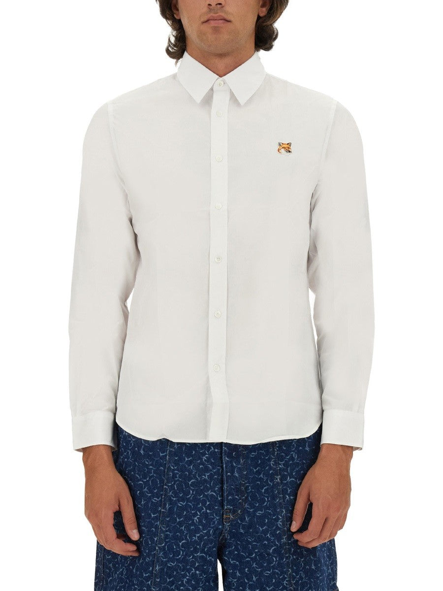 Maison Kitsune FOX PATCH SHIRT