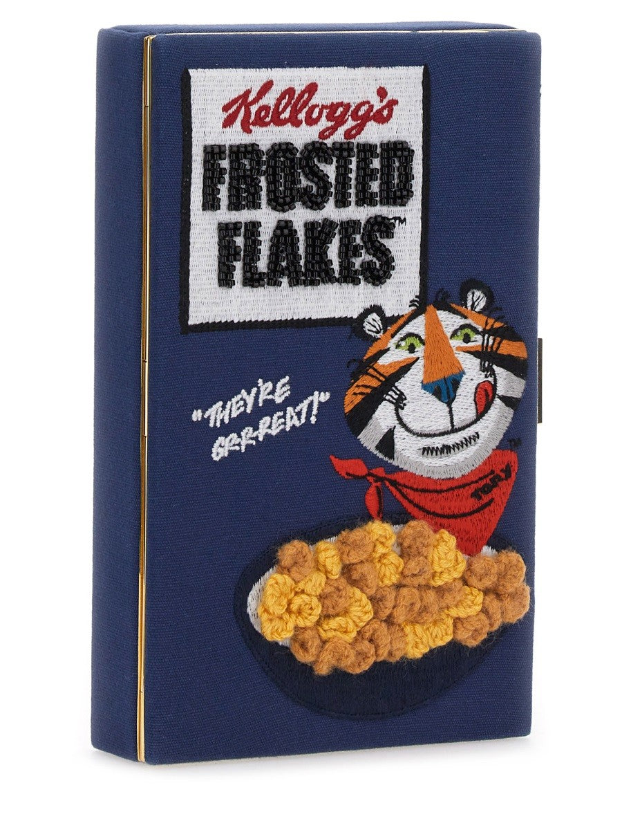 ANYA HINDMARCH "FROSTED FLAKES" CLUTCH BAG