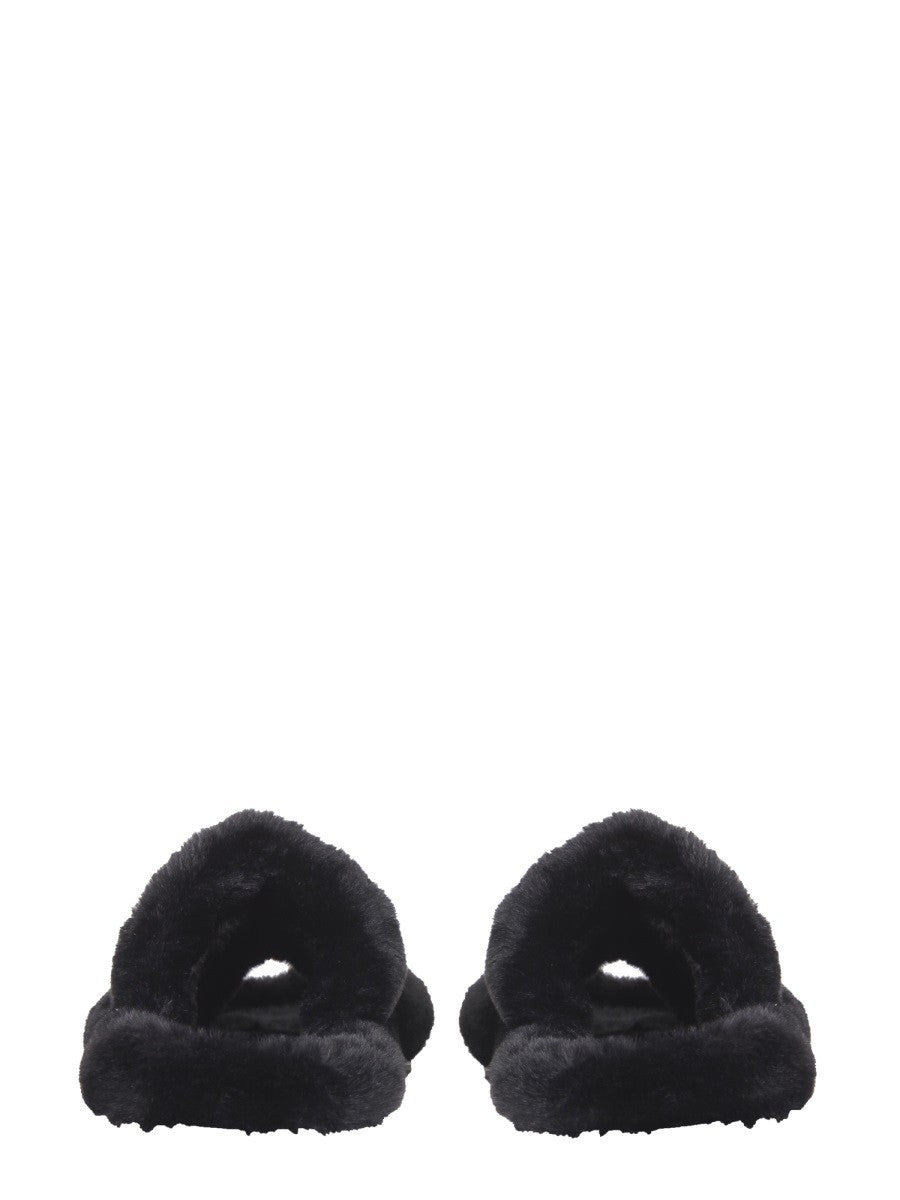 Dolce &amp; Gabbana - SANDALES EN FOURRURE