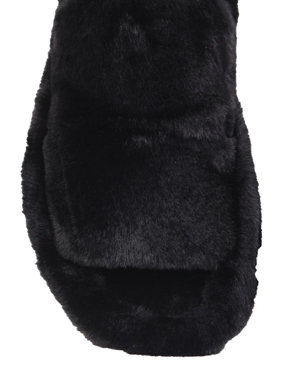 Dolce & Gabbana FUR SANDALS