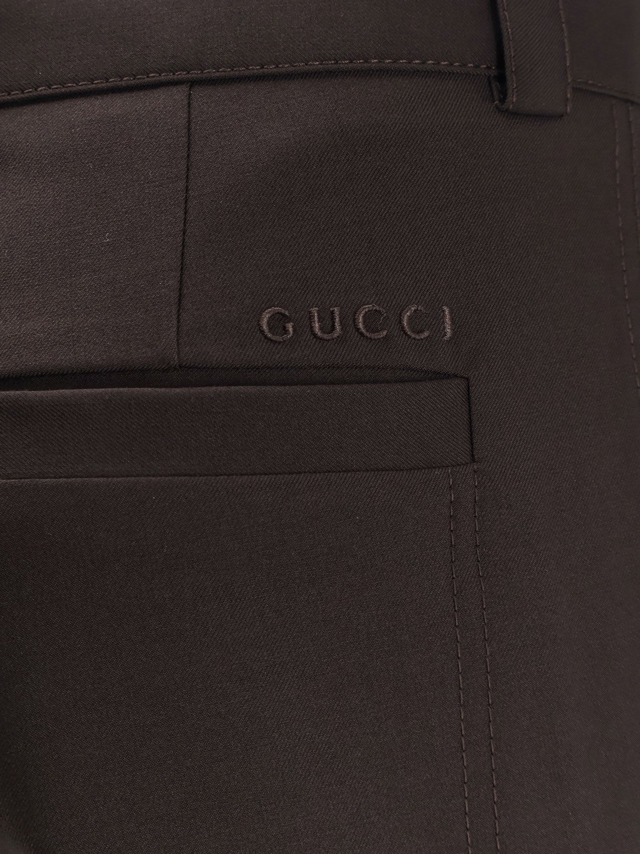 Gucci Gabardine wool trousers