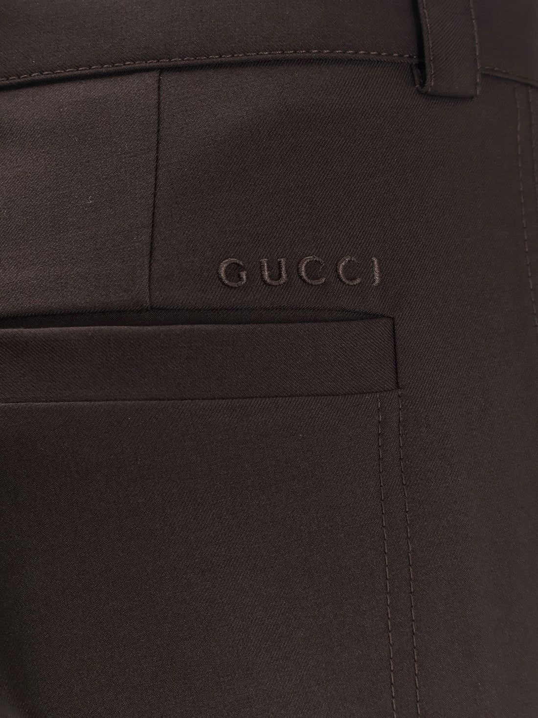 Gucci Gabardine wool trousers