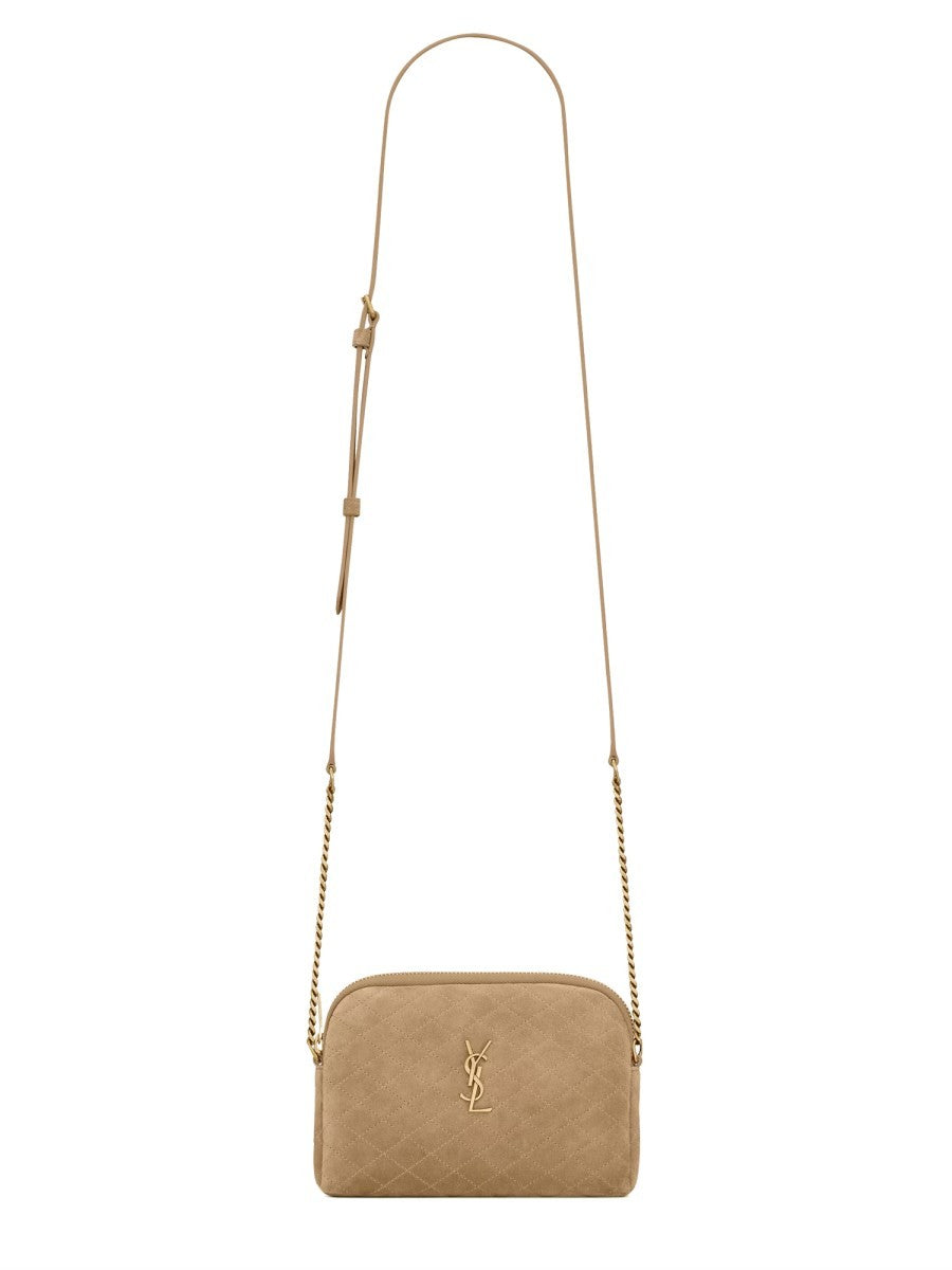 Saint Laurent "GABY" CLUTCH BAG WITH ZIPPER