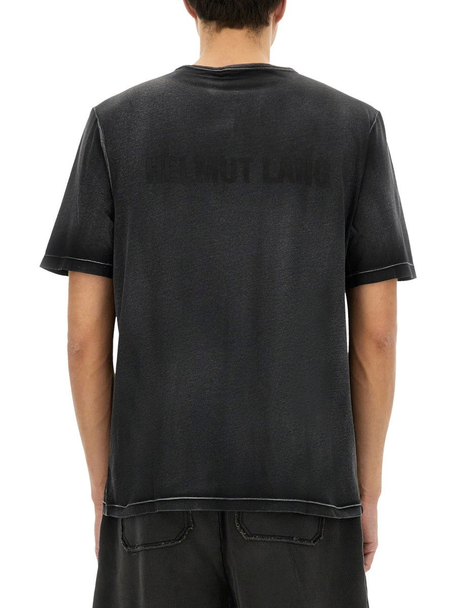 Helmut Lang "GARMENT-DYED NEW YORK" T-SHIRT