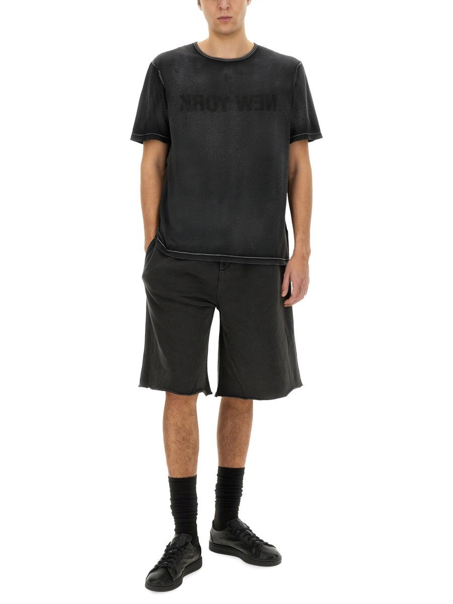 Helmut Lang "GARMENT-DYED" SHORTS