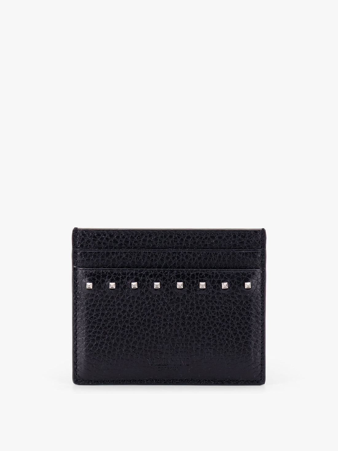 Valentino Garavani GARNET CALFSKIN "ROCKSTUD" CARD HOLDER