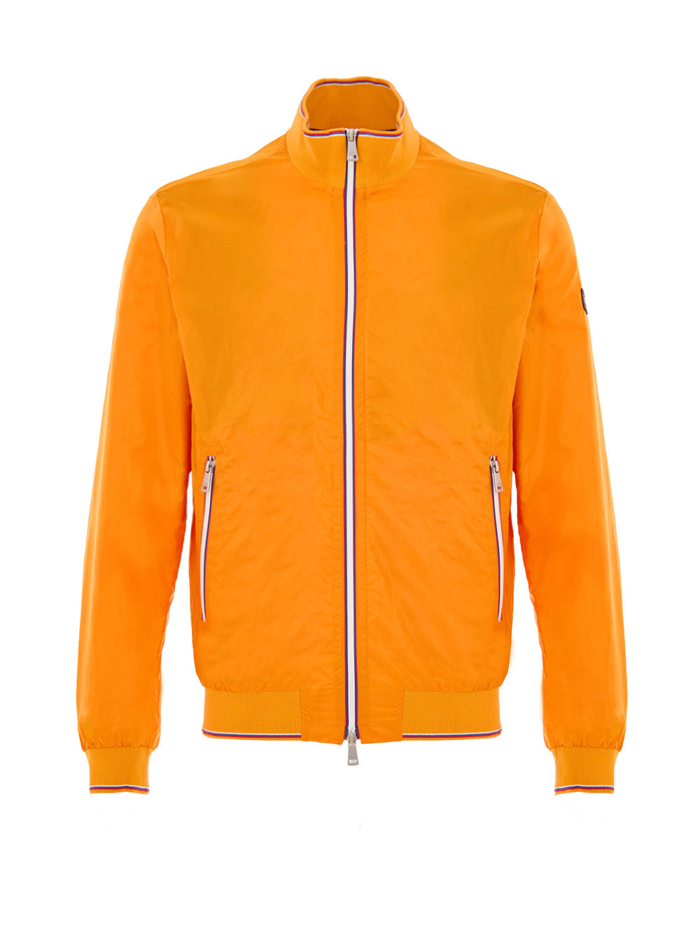 Paul & Shark Orange Lightweight Bomber Jacket in Technical Fabric