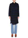 Woolrich Gentry Trench Blue