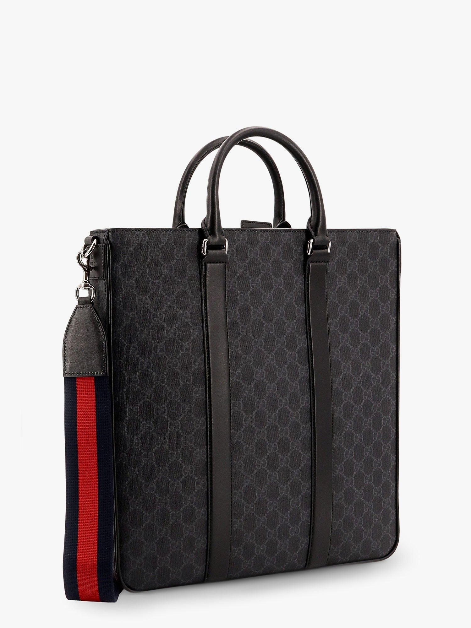Gucci Gg supreme fabric shopping bag with shoulder strap