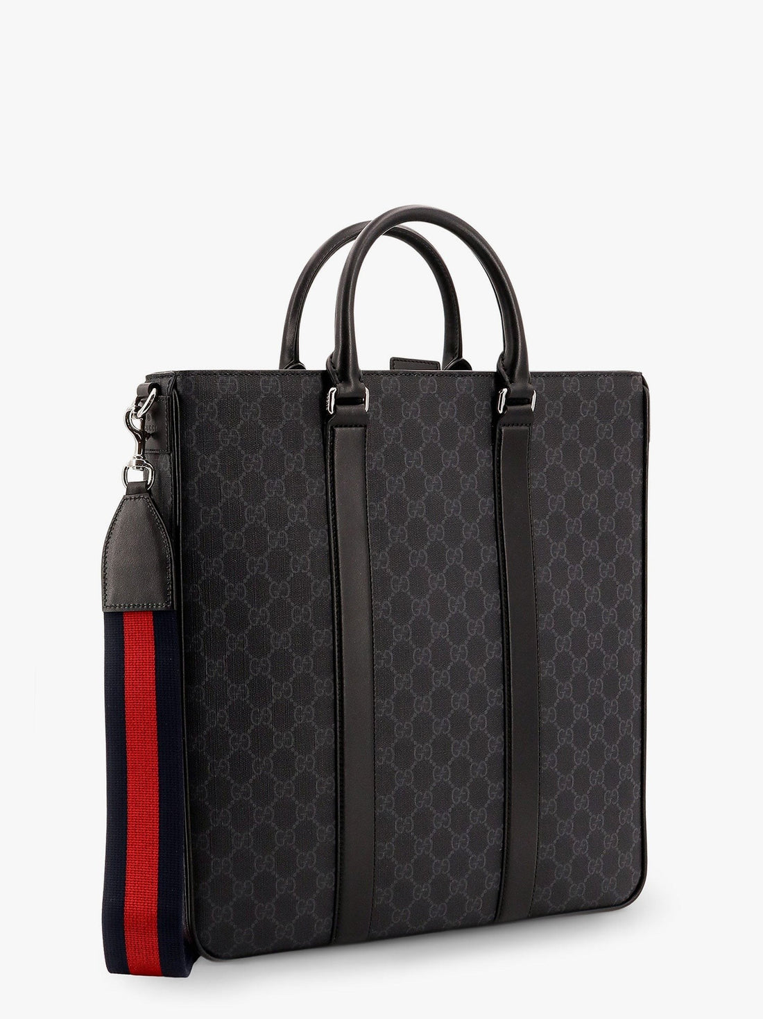 Gucci Gg supreme fabric shopping bag with shoulder strap