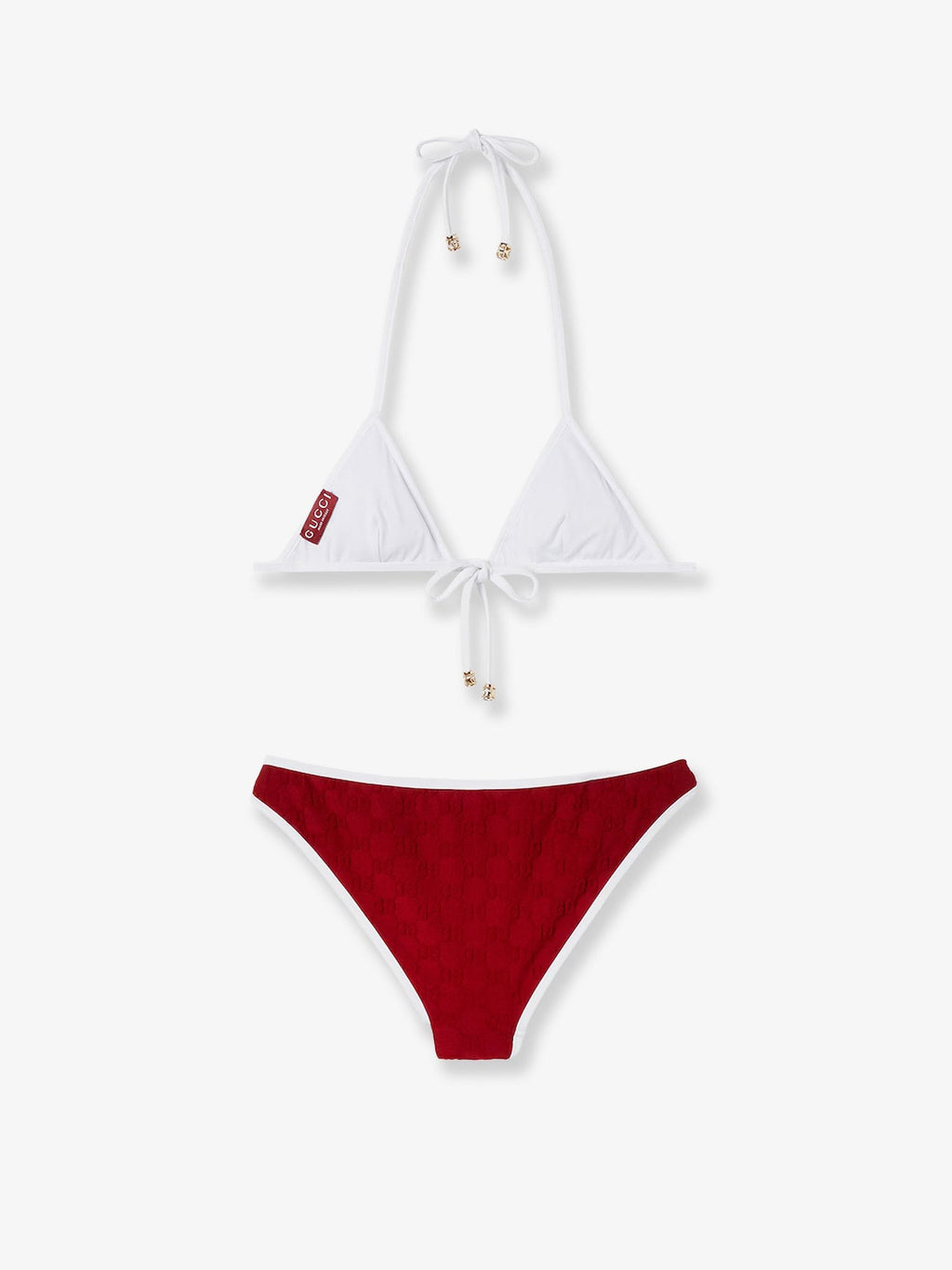 Gucci GG terry-cloth bikini
