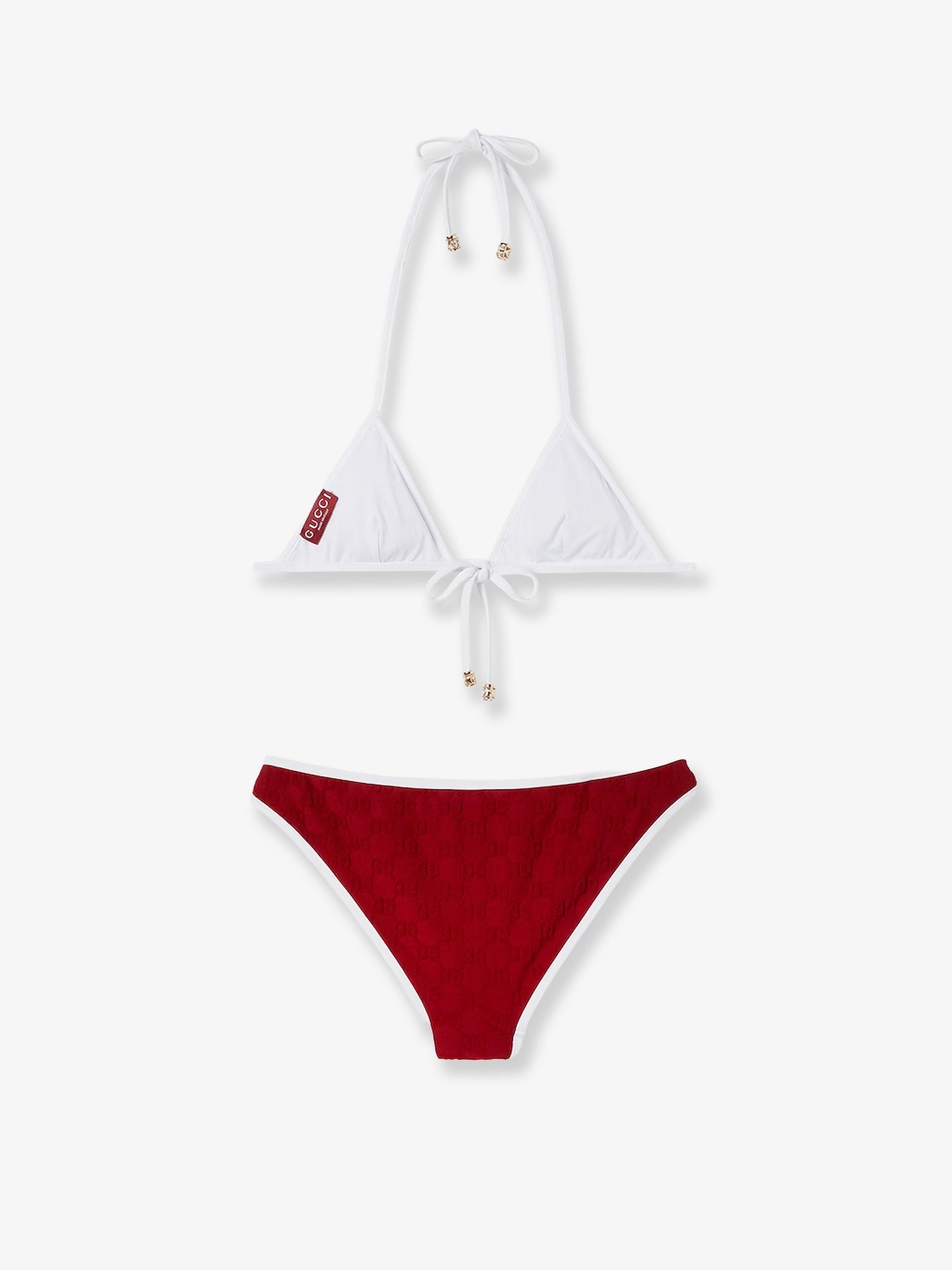 Gucci GG terry-cloth bikini