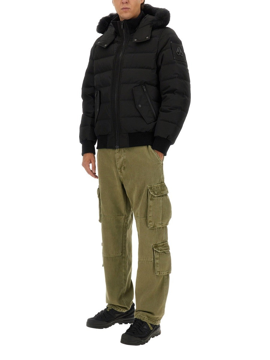 MOOSE KNUCKLES BOMBER ONYX SCOTCHTOWN