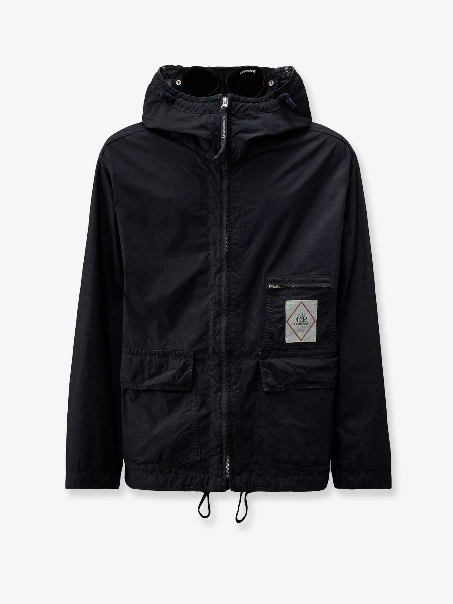 C.P.COMPANY Goggle 50 Yarns Jacket with hood